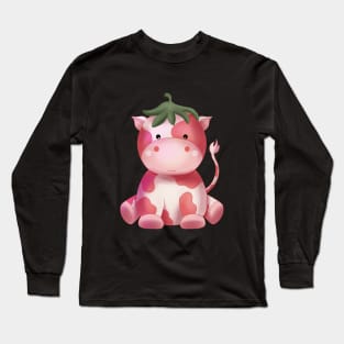 Strawberry Cow Long Sleeve T-Shirt